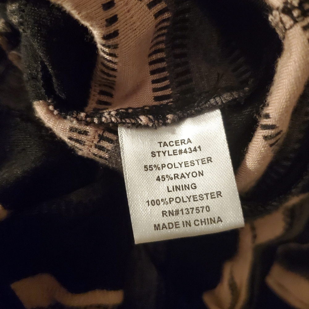 Tacera Textured Stripe Belted Blouson Midi Dress - Picture 7 of 8